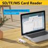 3 in 1 Kartenleser Typ-C/USB/Lightning zu XD SD TF Kartenadapter für Xiaomi Huawei USB C Handy Laptop Konverter