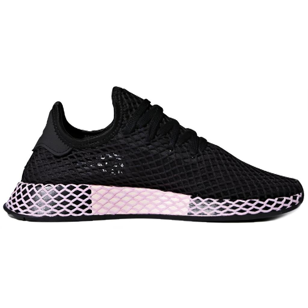 adidas Deerupt Core Black Clear Lilac Damskie B37602
