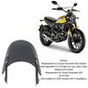 Motorcycle Windshield Reduce Wind Resistance Increase Driving Stability Replacement for Ducati Scrambler 800 400 Smoky Gray