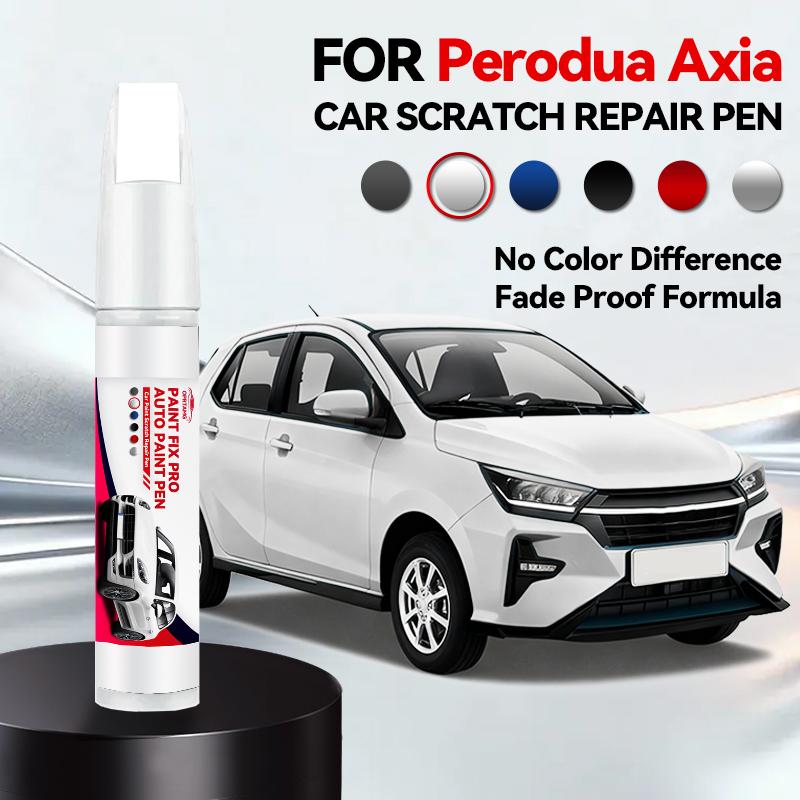OPRTAMG Purpose Vehicle Car Paint Repair Pen For 2014-2025 PERODUA AXIA Paint Scratch Repair Accessories Blue B89 Black 209 Silv