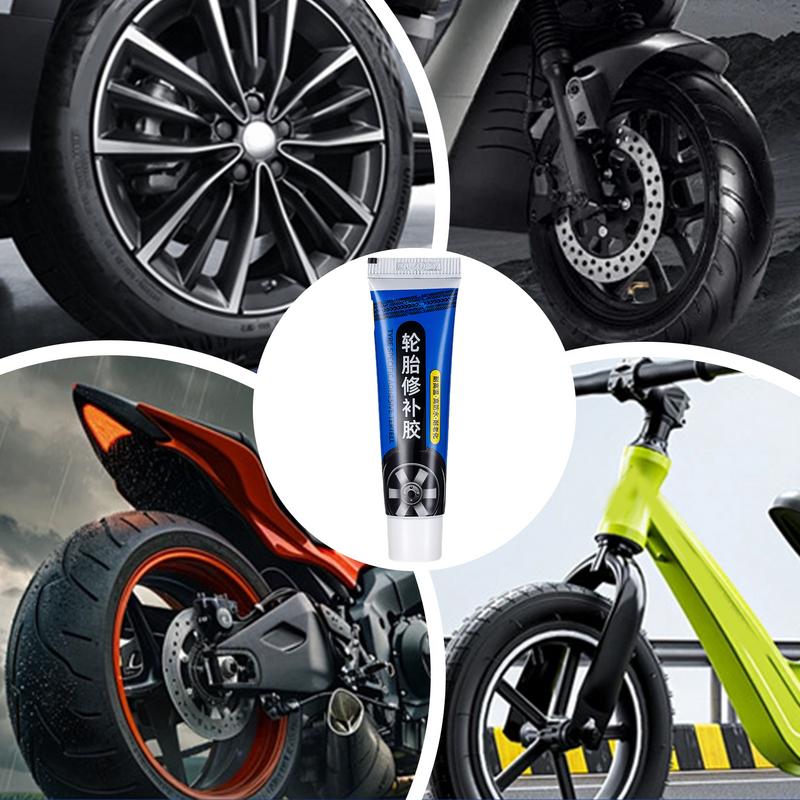 Tire Repair Glue Waterproof & High Temperature Resistant Black Sealing Waterproof And High-Temperature Resistant Repair Adhesive