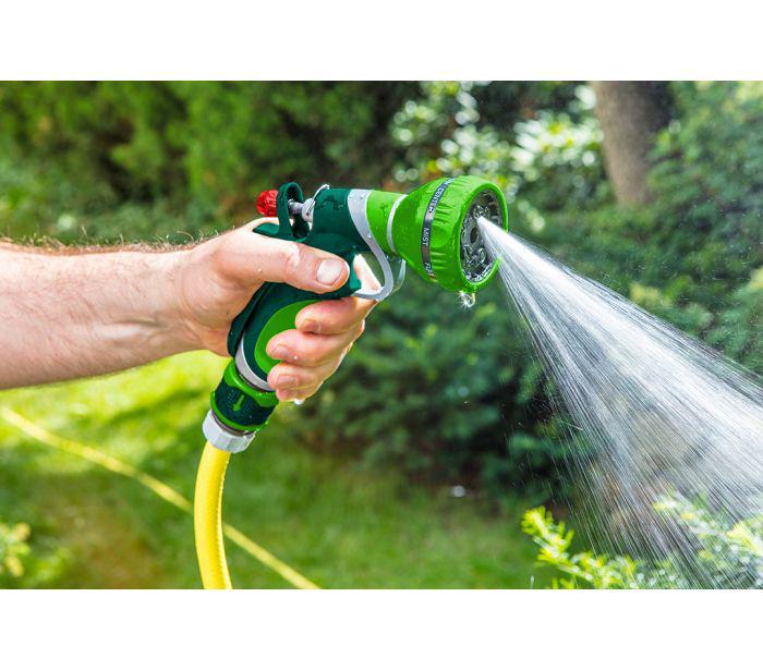 High-Pressure Multifunctional Metal Watering Sprinkler Gun for Garden, Car Wash, and RV