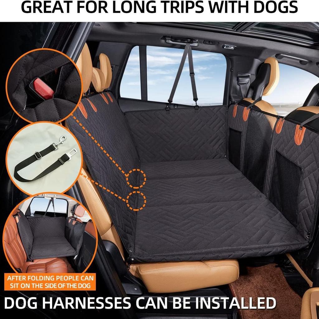 Waterproof Non-Slip Extended Dog Car Seat Mat