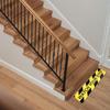 3PCS Watch Your Step Sign,6 x 24 Inch Premium Self Adhesive Watch Your Step Sticker for Workplace Home Business Safety Wet Floor Caution,Help Prevent