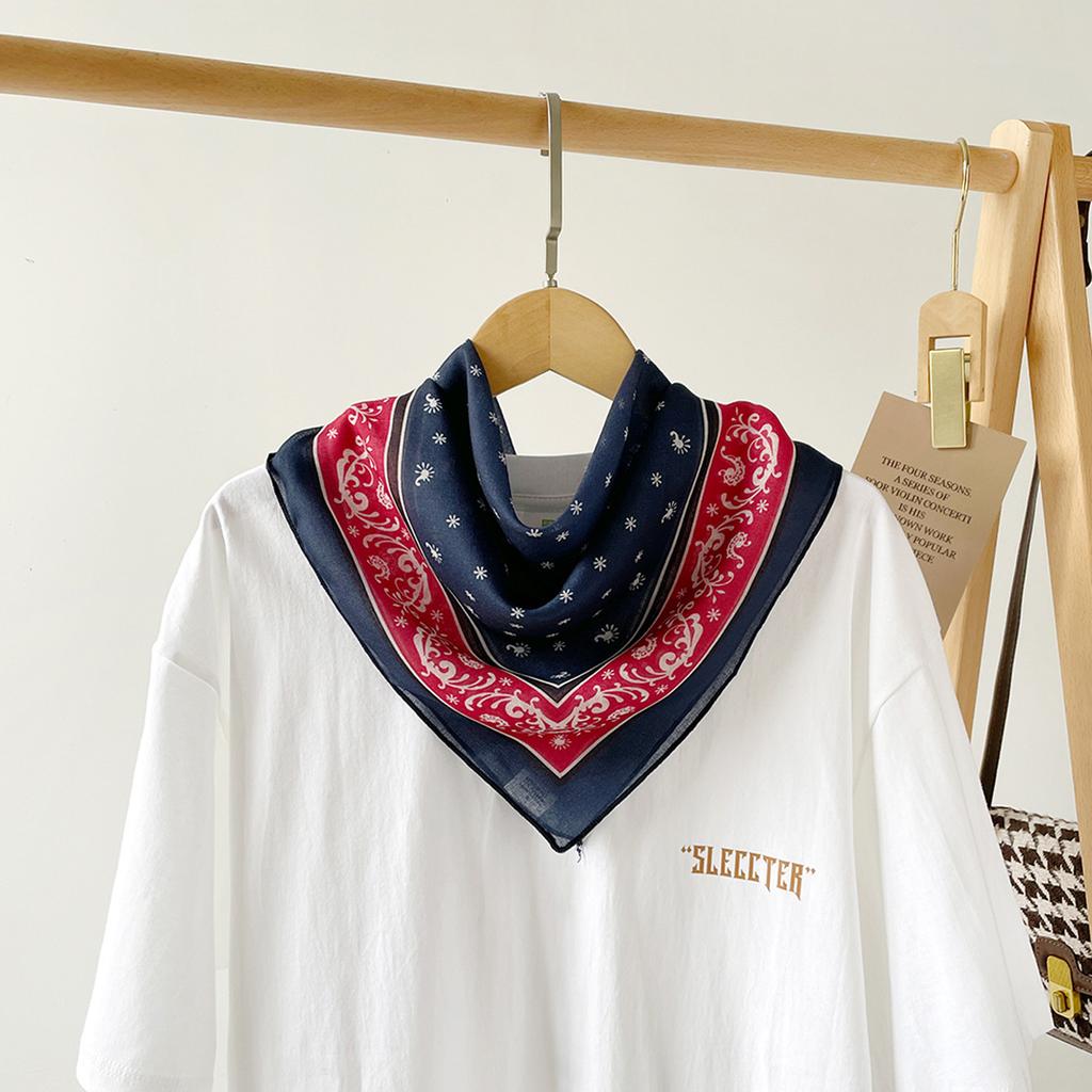 58 * 58cm Four Seasons Available New Large Square Towel Headband Breathable Sweat Absorbing Sunscreen Simple Shawl Professional Scarf