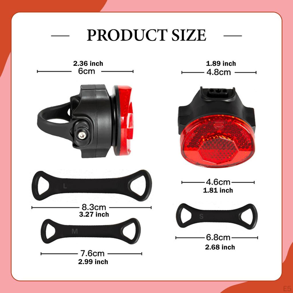 Bike Reflector Mount Holder Easy Installation for Sports