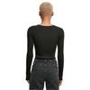 Body Manches Longues Cotelé Femme Urban Classics - Noir - L