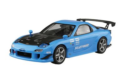 Aoshima Bunka Kyozai O Carro Tunado RE Amemiya FD3S Modelo de Plástico em Escala (AOSHIMA) RX-7 '99 (Mazda) 1/24