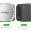 Car Windscreen Sunshade Cover UV Protection Sun Visor For Jeep Wrangler JK Gladiator Renegade Grand Cherokee Wagoneer Avenger Re