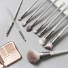 10-Piece Soft Synthetic Makeup Brush Set Portable Professional Kit Face Eyes Blending