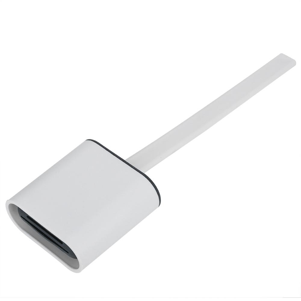 2pcs Drill-Free Mounting Toilet Bowl Brush Silicone Bristles Toilet Brush Holder Set  Campers