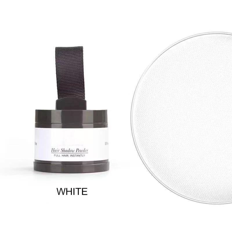 

Пудра для линии волос 4 г, черная, для придания объема корням, натуральная, мгновенно водостойкая, для придания теней линии волос, консилер для волос, покрытие 13 цветов белый