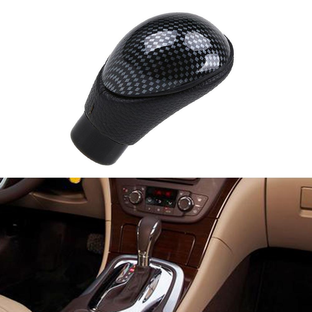 1шт Ручка переключения передач Автоматическая углеродное волокно ...