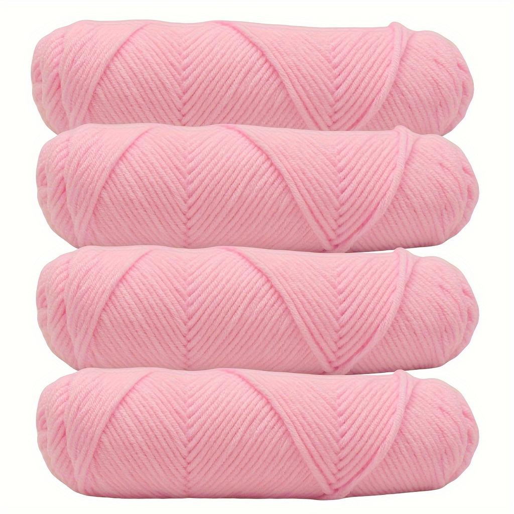 Valentine's Day 4pcs Chunky Yarn Set - Soft, Warm & Cozy for Knitting & Crochet Projects 13.4oz Total