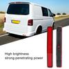 Pair of Rear Bumper Reflector Assembly Light Fit for T5 Transporter 20033011 7E0945105Red