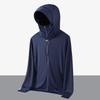Jiaos UPF50 Sonnenschutzkleidung aus Eisseide: Leicht, Atmungsaktiv, Große Krempe, Unisex, Anti-UV, Ideal zum Angeln.
