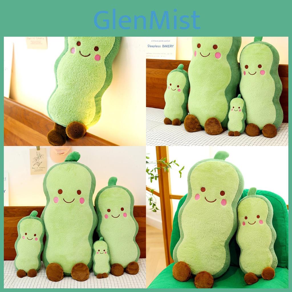 Vegetable Pea Cucumber Long Pillow Plush Toy Kids Sleep Companion Gift For Children