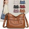 2026 Damen Weiches Leder Schulter- & Umhängetasche Vielseitige Mehrzweck-Schultertasche für mittlere und ältere Jahre