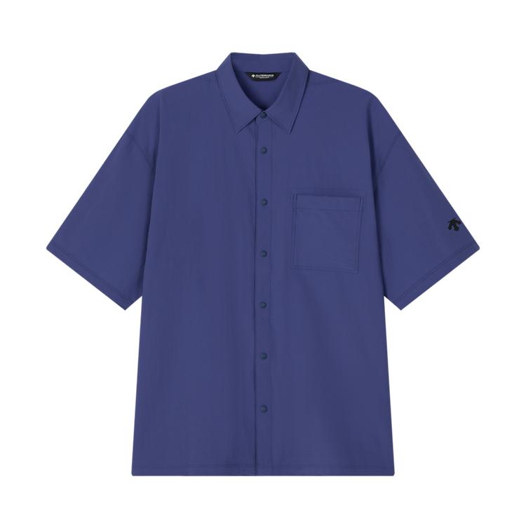 DESCENTE Woven Short Sleeved Shirt Unisex D5313OWS49