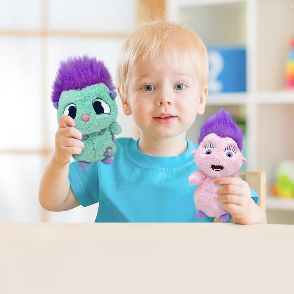 2pcs Stuffed Spirit Animal Toy Collectible Kawaii Plushies Doll Unique Gift For Boys And Girls
