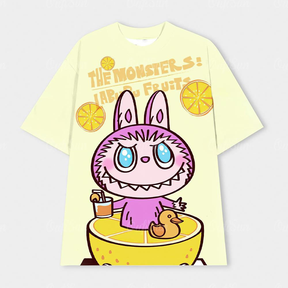 

Labubu T-shirt fashion style unisex casual top fashion trend S