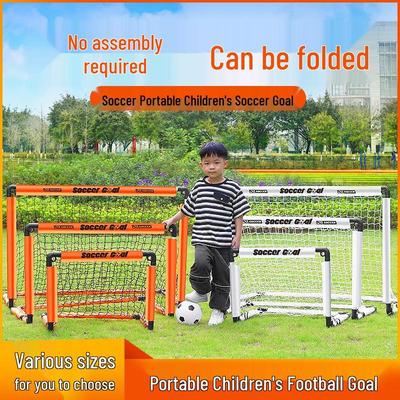 Portería de Fútbol Plegable Portátil para Niños para Deportes en Interiores y Exteriores entre Padres e Hijos