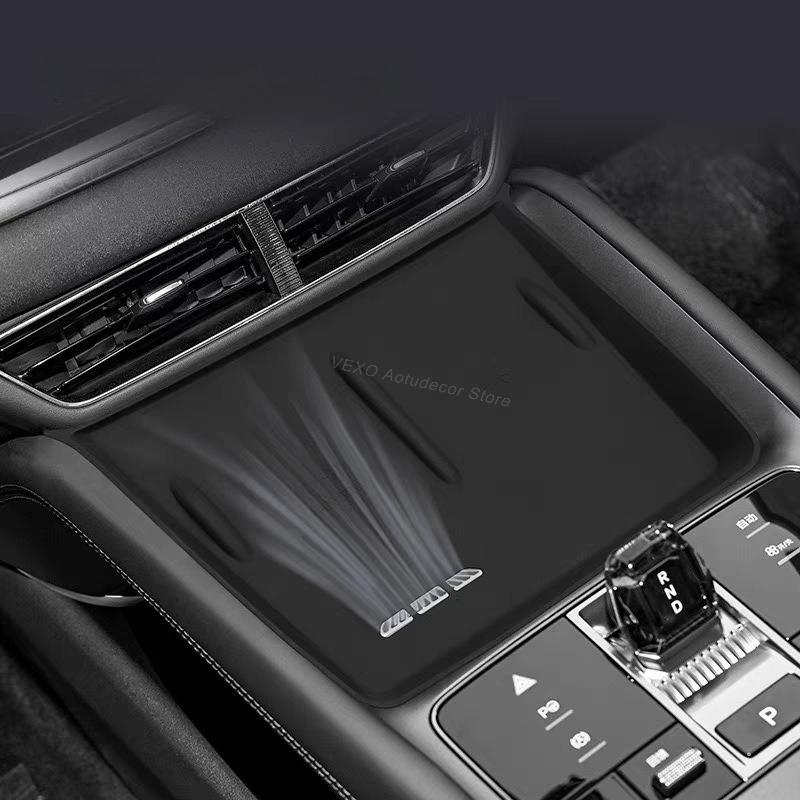 Anti-slip Wireless Charging Pad Silicone for BYD Sealion 07 EV 2024 2025 Center Console Protector Mat Car Interior Modification