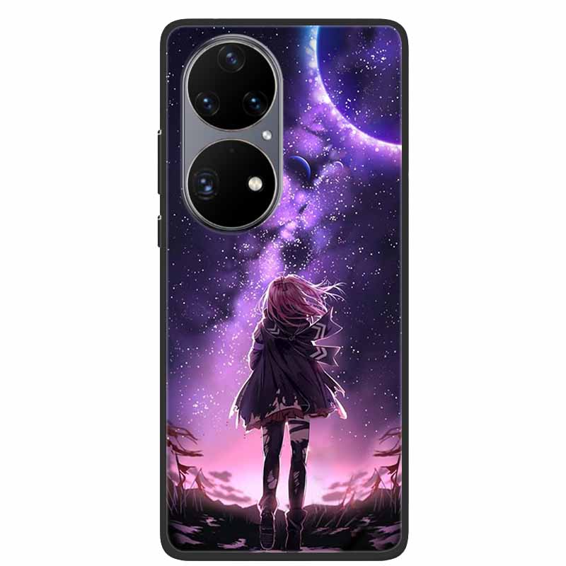 Phone Case For Huawei P50 Pro Cover Soft Silicone Cool coque For Huawei P50Pro P50 Pro 5G Back Cases P 50 Pro Fashion TPU Fundas