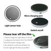 1/2PCS LED Car Cup Holder Lights, Light up Car Coasters for Cup Holders 7 Colors Changing USB Charging Mat Waterproof Cup Pad
