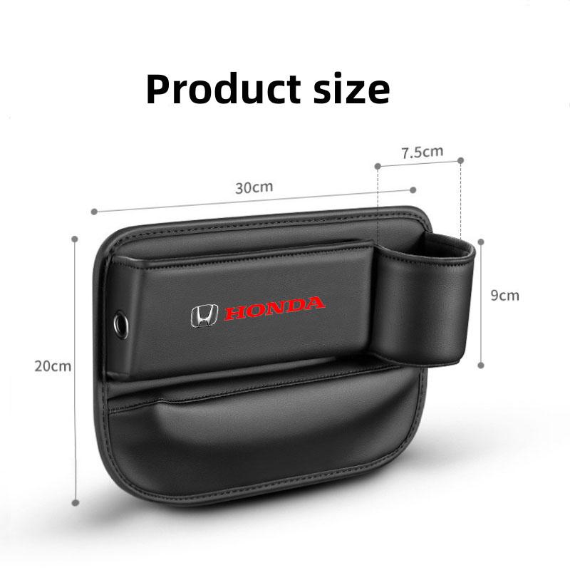 Car Seat Gap Multifunction Storage Box Seat Gap Cup Holder For Honda Mugen Civic City Odyssey Accord CRV Hrv Jazz Accessories TP6