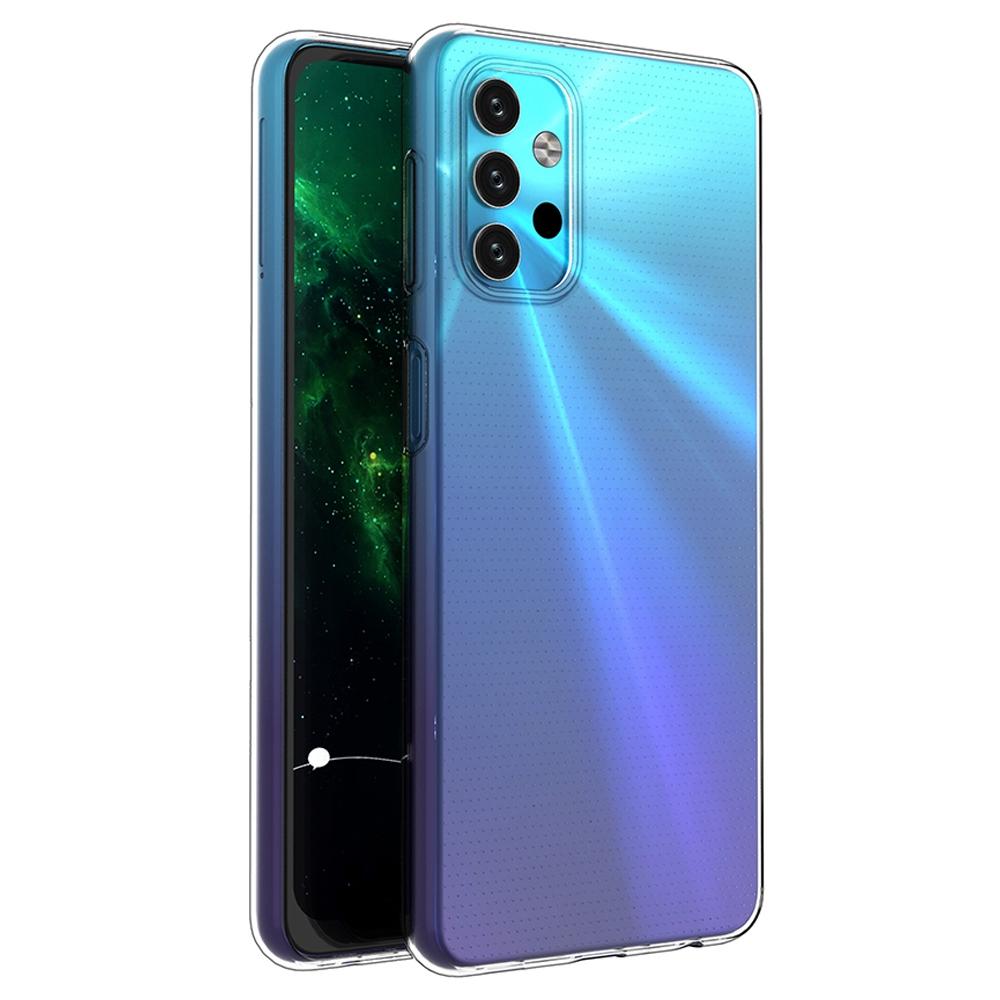 

For Samsung Galaxy A32 4G (EU Version) Anti-Drop Transparent Soft TPU Phone Case Ultra Thin Anti-Scratch Back Cover A