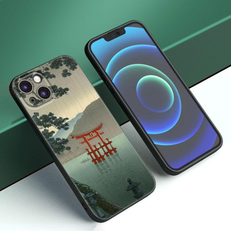 Japanese Style Art Phone Case For iPhone Samsung Galaxy Redmi Xiaomi Oppo OnePlus Note S A 7 8 9 10 11 12 13 14 20 21 22 23 53 54 Pro Max Plus Ultra
