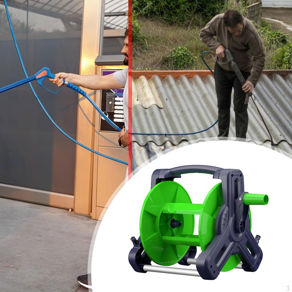 Garden Hose Reel Cart Designed for Effective Watering and Irrigation Needs