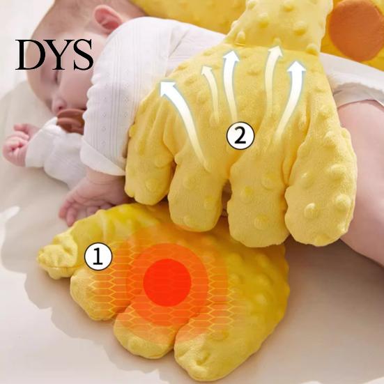Rhythmic Gentle Pressure Doll Baby Soothing Sleep Hand Pillow with Adjustable Patting Modes Advanced Toy Soother Soft Plush Cuddle Buddy for