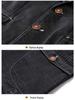 Herren British Style Baumwoll-Denim Freizeit Anzugjacke - Frühjahrs-/Herbstkollektion