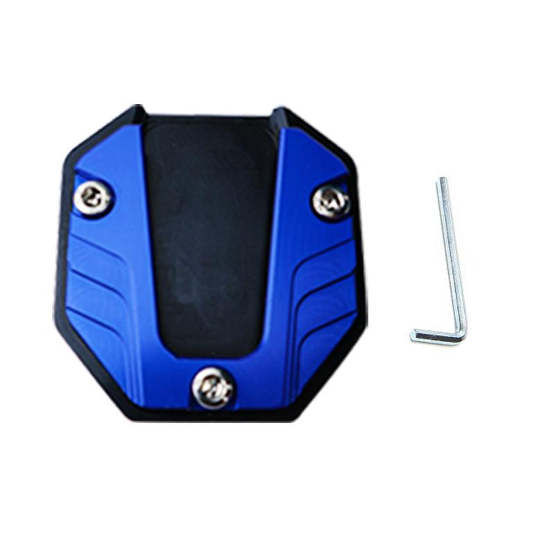 Universal Motorrad Bikes Seite Stativ Sitz Kickstand Extender Fuß Seite Stand Erweiterung Fuß Pad Platte Bike Modifizierte Bein Klammer