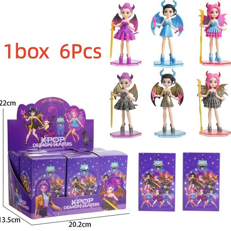 NEW Kpop Devil Hunter Rumi Zoe Mira anime polyvinyl chloride character collection blind box PVC figurines toys and collectibles