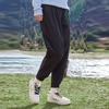 Anta Solid High-Waisted Sports Pants Women bottoms Black 162218504-2
