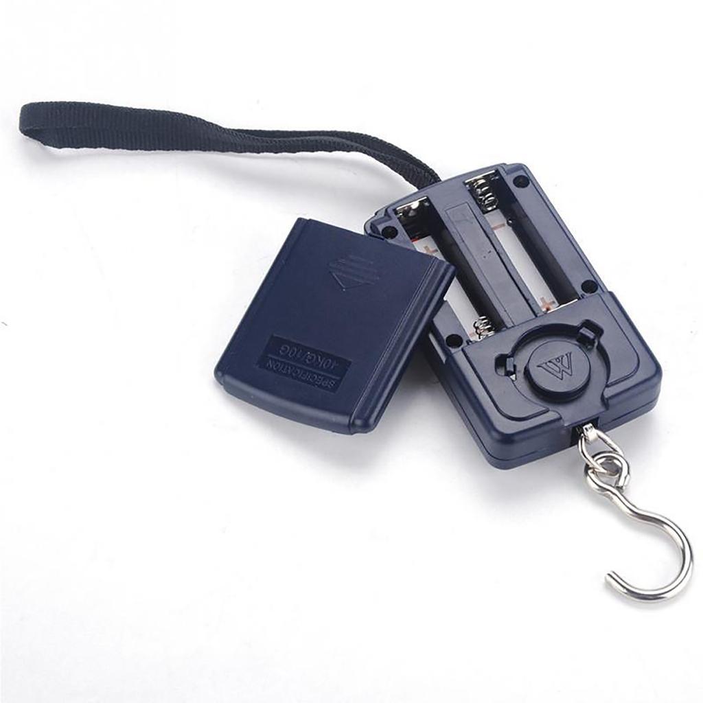 40kg 88lb Handheld Digital Scales With Backlight 0.001kg Accuracy Portable Fishing Scale Tools With Hook