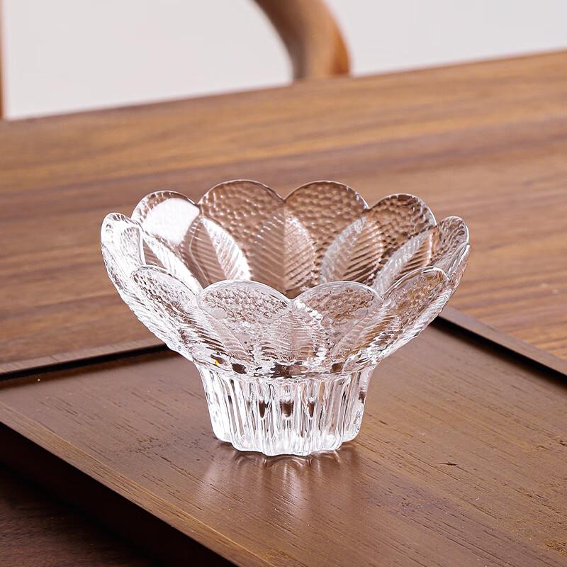 Yode 5-Piece Floral Glass Bowl Set
