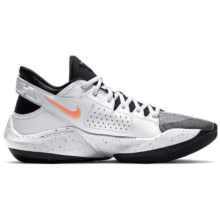 Nike Zoom Freak 2 Denim Men Sneakers White Bright-Mango Black CK5424-101