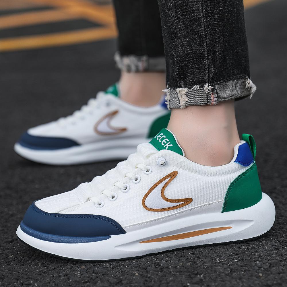 Men's Shoes Summer New Breathable Ice Silk Mesh Shoes Casual Versatile Sports Dad Shoes Forrest Gump Shoes Trendy Shoes