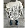 Unisex College Style Baseball Jacket with Embroidered Stand Collar - Trendy, Loose-Fit Outerwear for Autumn