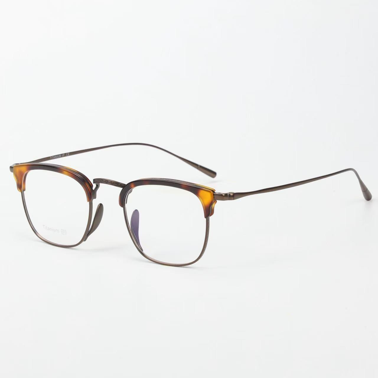 

Ultra-light Retro Pure Titanium Optical Glasses Frame Men s Fashion Eyeglasses Trend Man Prescription Eyewear