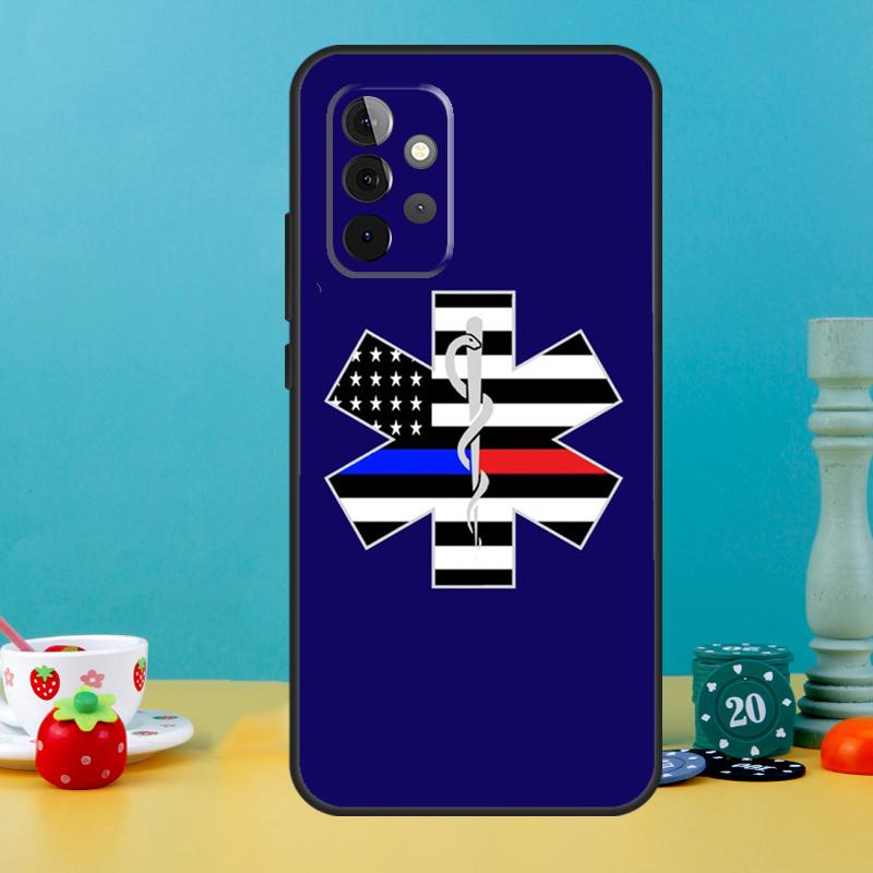 

Emergency Medical Star of Life Case For Samsung Galaxy A25 A54 A34 A14 A52 A32 A12 A13 A33 A53 A15 A16 A36 A56 A26 A05 A35 A55 Samsung A34 5G