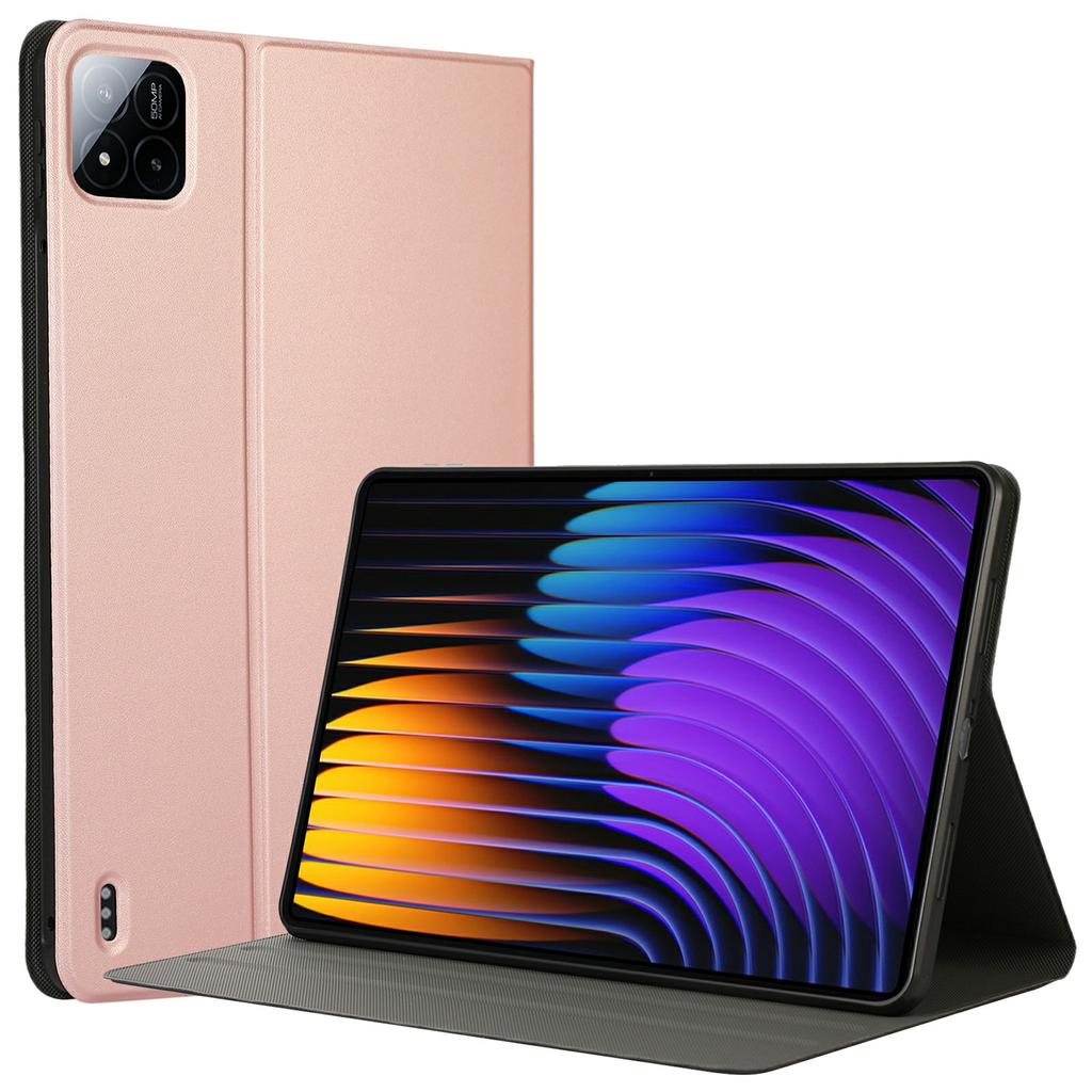 For Xiaomi Pad 7 Pro/Pad 7 Case PU Leather Folding Stand Tablet Protective Cover