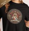 Divine Mercy Jesus Sacred Heart T-shirt | Jesus I Trust In You Comfort Colors Tee