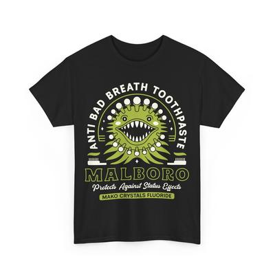 Malboro Zahnpasta Emblem Unisex T-Shirt. Final Fantasy Videospiel. Molbol.