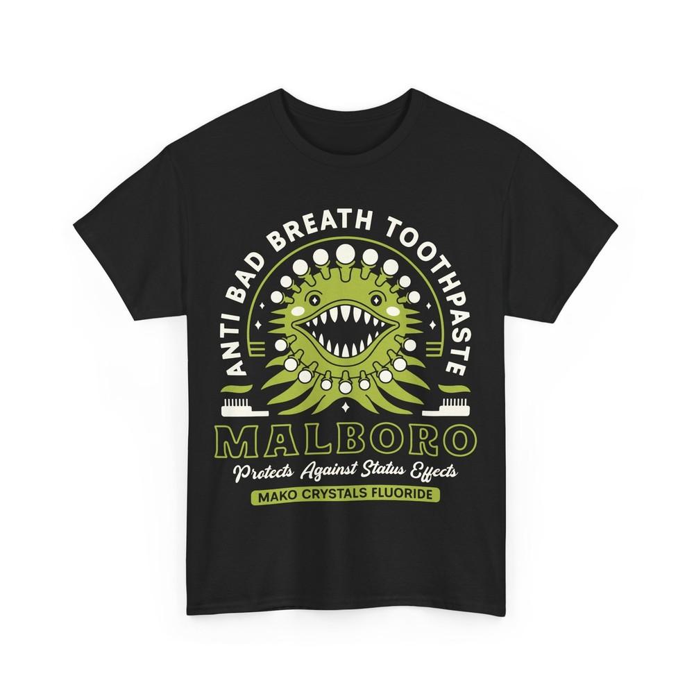 

Malboro Toothpaste Emblem Unisex T-Shirt. Final Fantasy Video Game. Molbol. 4XL