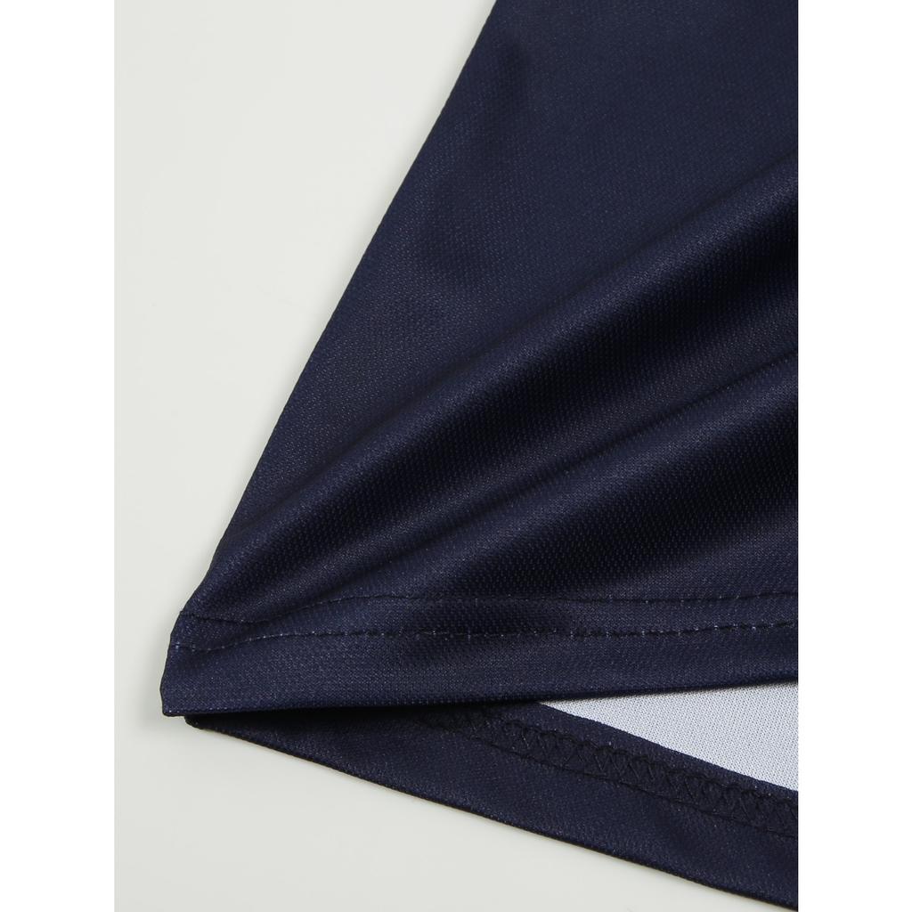 New Men's Casual POLO Shirt Summer Lapel Buttons Striped Casual Versatile T-shirt Tops